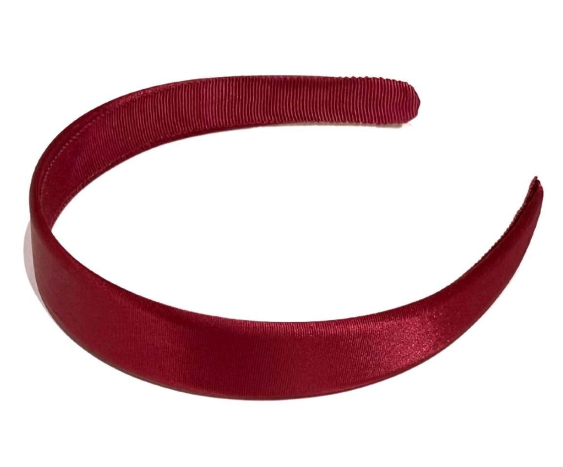 plastic satin headband