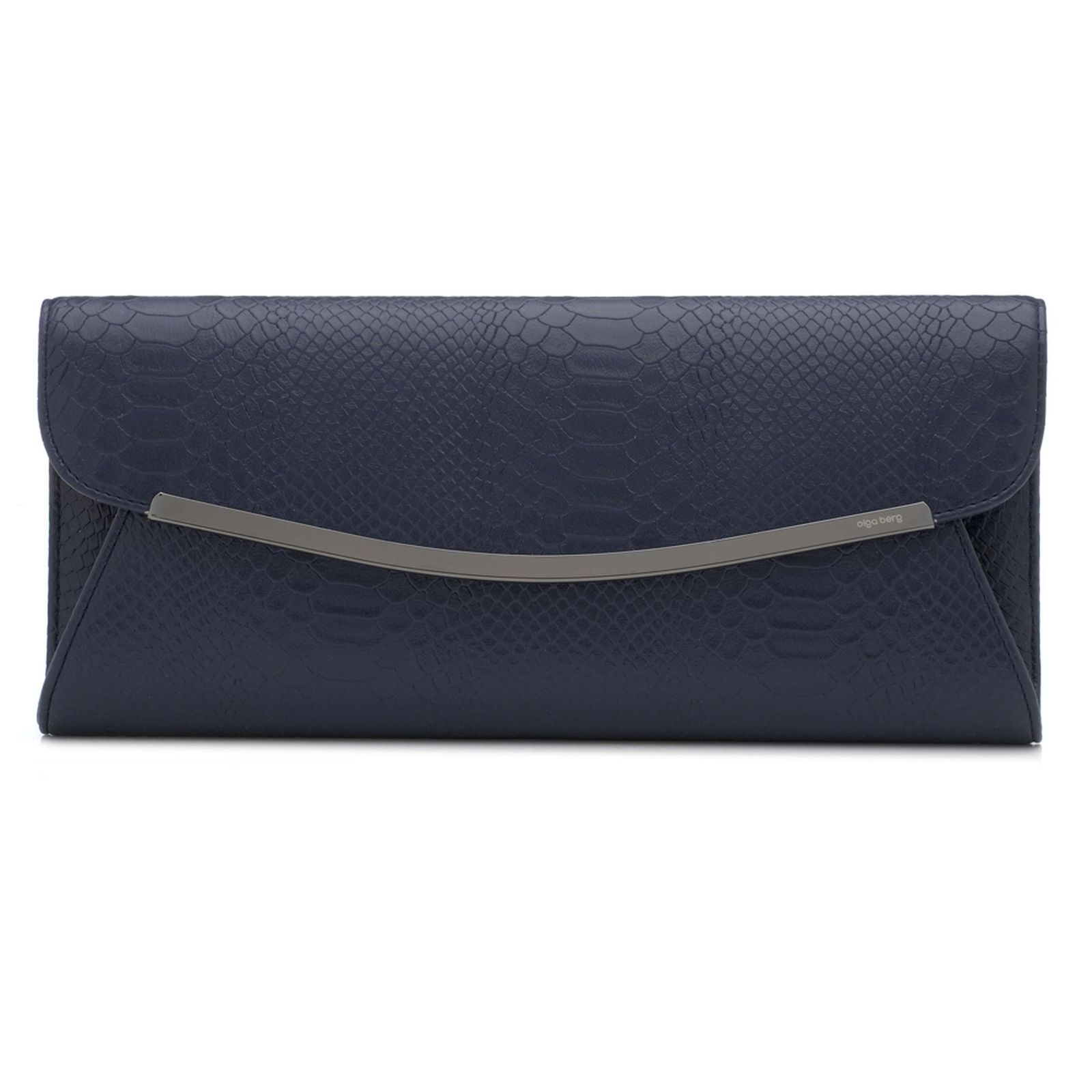 Olga berg navy clutch sale