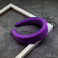 Headband/Padded/Lycra [Colour: Purple]