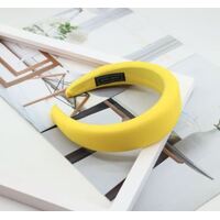 Headband/Padded/Lycra [Colour: Yellow]