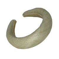 Headband/Padded/Sinamay [Colour: Cream]