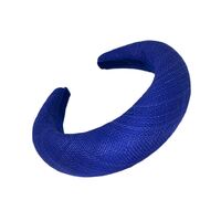 Headband/Padded/Sinamay [Colour: Royal]