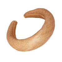 Headband/Padded/Sinamay [Colour: Nude]