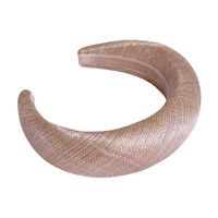 Headband/Padded/Sinamay [Colour: Metallic Rose Gold]