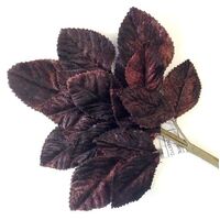 SPECIAL/Velvet Leaf Stem/127  [Colour: Chocolate]