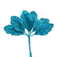 Metallic Leaf/Style 1 [Colour: Turquoise]