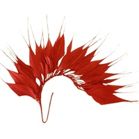 Feather Mount/Style 1 [Colour: Red]