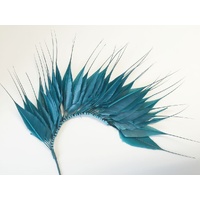 Feather Mount/Style 1 [Colour: Teal]