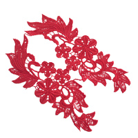 SPECIAL/Guipure Lace Motif 28 [Colour: Red]