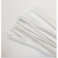 Wire/Cloth [Gauge/Colour: 18/White]