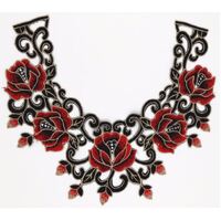 SPECIAL/Guipure Lace Collar 04 [Colour: Red]