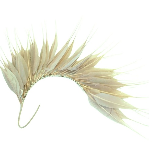 Feather Mount/Style 1 - Rich Cream