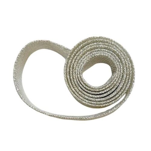 Sinamay Ribbon 2cm - Lurex Silver