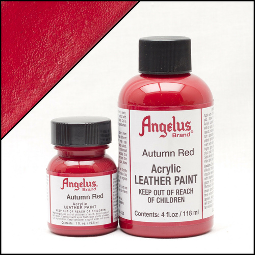 Angelus Leather Paint (29.5mls) - 184 Autumn Red