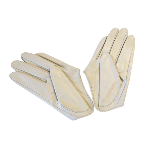 Gloves/Driving/Leather - Ivory [Size: Small (17cm)]